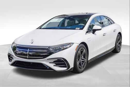 White 2026 Mercedes-Benz EQS 450 4MATIC