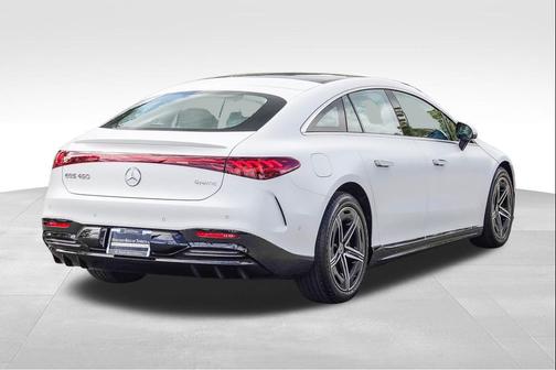 White 2026 Mercedes-Benz EQS 450 4MATIC
