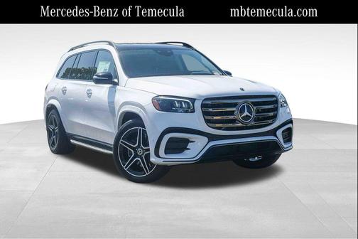 Moonlight White 2026 Mercedes-Benz GLS 450 4MATIC