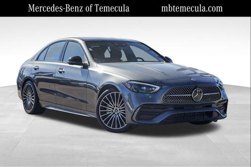 Grey 2024 Mercedes-Benz C-Class C 300