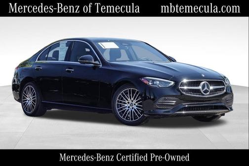 Black 2025 Mercedes-Benz C-Class C 300 4MATIC