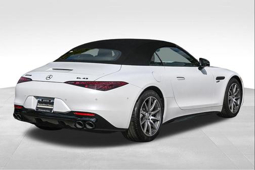 Moonlight White 2025 Mercedes-Benz AMG SL 43 Base