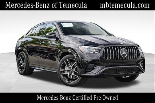 Obsidian Black 2025 Mercedes-Benz AMG GLE 53 4MATIC+ Coupe