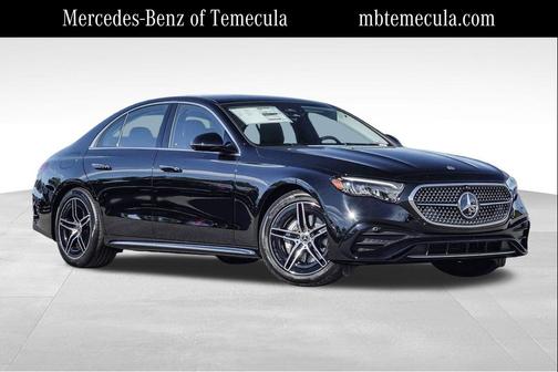 Black 2026 Mercedes-Benz E-Class E 350