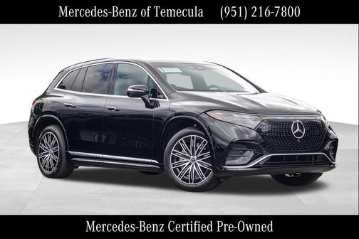 Black 2023 Mercedes-Benz EQS 580 4MATIC