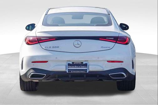 Moonlight White 2024 Mercedes-Benz CLE 300 4MATIC Coupe