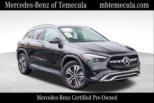Black 2025 Mercedes-Benz GLA 250 4MATIC