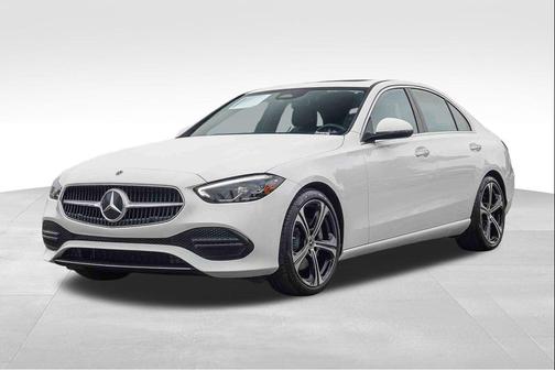 Polar White 2022 Mercedes-Benz C-Class Sedan