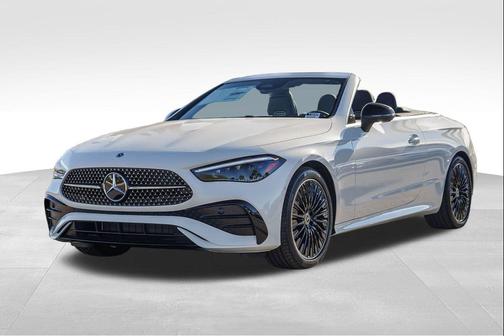 Polar White 2026 Mercedes-Benz CLE 300 4MATIC Cabriolet