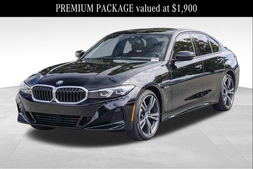 Jet Black 2023 BMW 330e 330e iPerformance