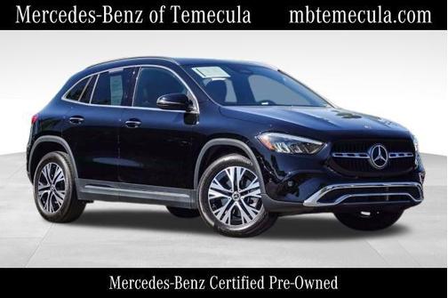 Black 2025 Mercedes-Benz GLA 250 4MATIC