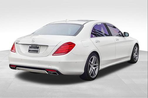 Diamond White 2015 Mercedes-Benz S-Class S 550