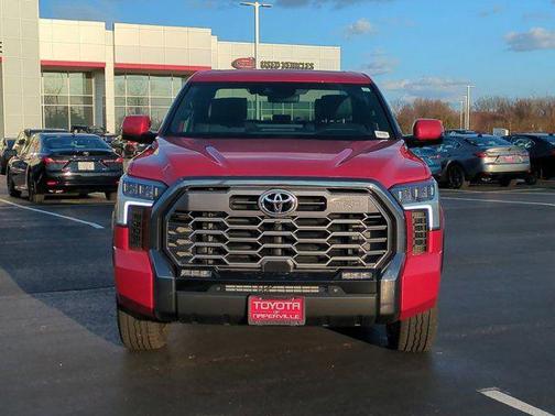 Supersonic Red 2026 Toyota Tundra Hybrid Platinum