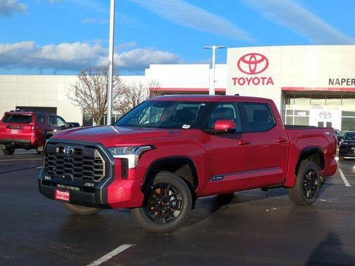 Supersonic Red 2026 Toyota Tundra Hybrid Platinum