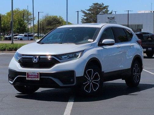 Platinum White Pearl 2022 Honda CR-V AWD EX