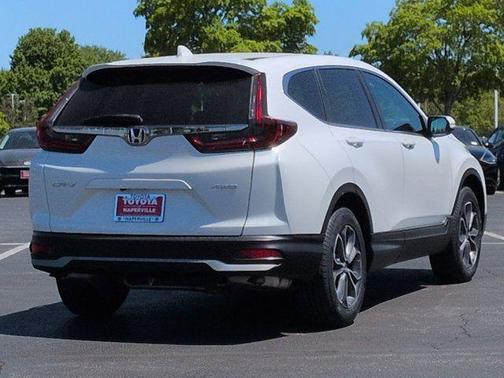 Platinum White Pearl 2022 Honda CR-V AWD EX