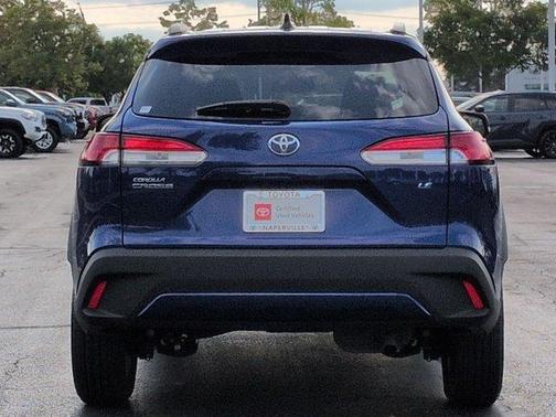 Blue Crush Metallic 2025 Toyota Corolla Cross LE