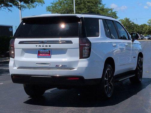 Summit White 2021 Chevrolet Tahoe 4WD RST