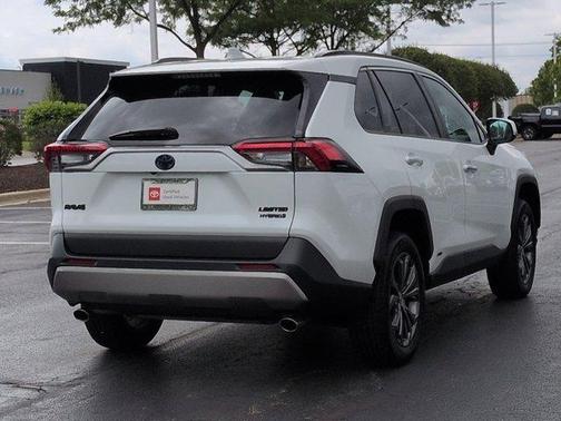 Wind Chill Pearl 2024 Toyota RAV4 Hybrid Limited