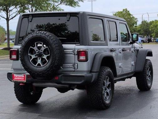 Billet Silver Metallic Clearcoat 2019 Jeep Wrangler Unlimited Rubicon