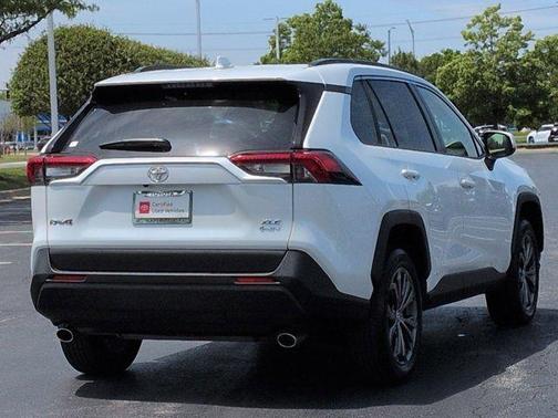 Wind Chill Pearl 2025 Toyota RAV4 Hybrid XLE Premium