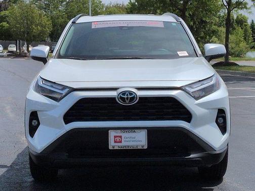 Wind Chill Pearl 2025 Toyota RAV4 Hybrid XLE Premium