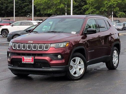 Velvet Red Pearlcoat 2022 Jeep Compass Latitude