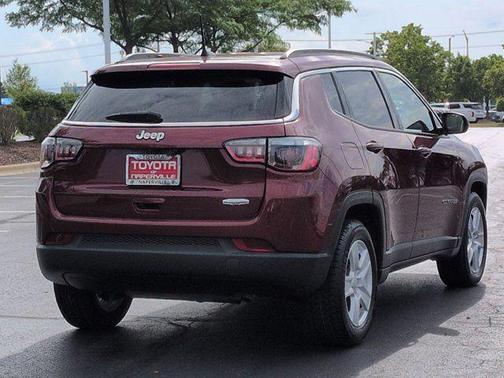 Velvet Red Pearlcoat 2022 Jeep Compass Latitude