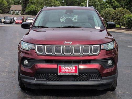 Velvet Red Pearlcoat 2022 Jeep Compass Latitude