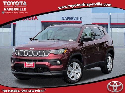 Velvet Red Pearlcoat 2022 Jeep Compass Latitude
