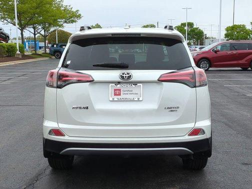 Blizzard Pearl 2018 Toyota RAV4 Limited