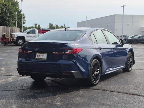 Reservoir Blue 2025 Toyota Camry SE