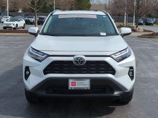 Wind Chill Pearl 2025 Toyota RAV4 XLE Premium