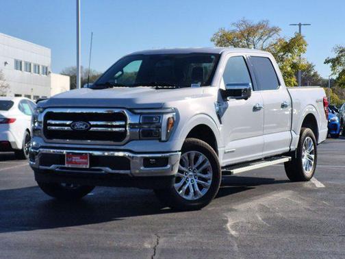 SPACE WHITE METALLIC 2025 Ford F-150 Lariat