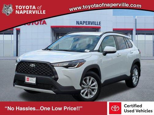 Wind Chill Pearl 2023 Toyota Corolla Cross LE