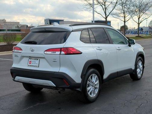 Wind Chill Pearl 2023 Toyota Corolla Cross LE