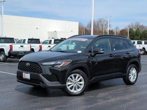 Jet Black 2023 Toyota Corolla Cross LE