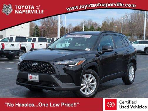 Jet Black 2023 Toyota Corolla Cross LE