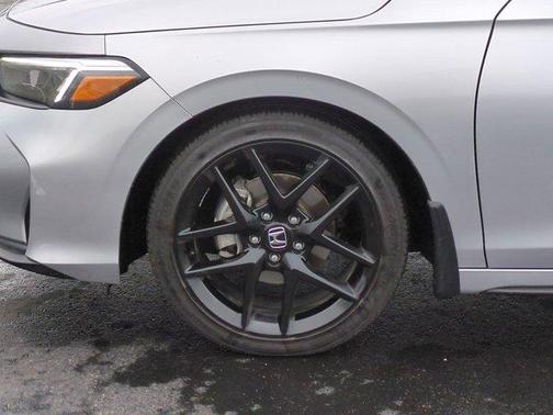 Solar Silver Metallic 2025 Honda Civic Sport