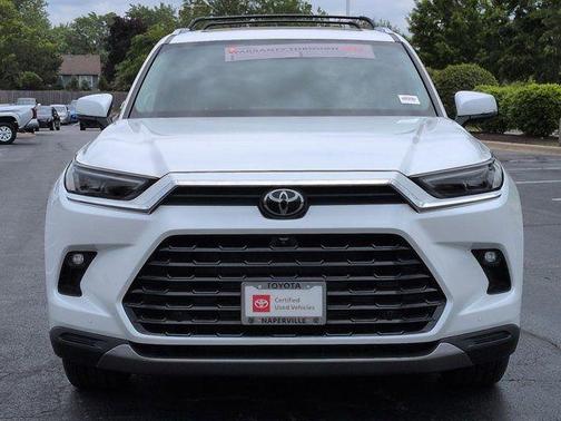 Wind Chill Pearl 2025 Toyota Grand Highlander Limited