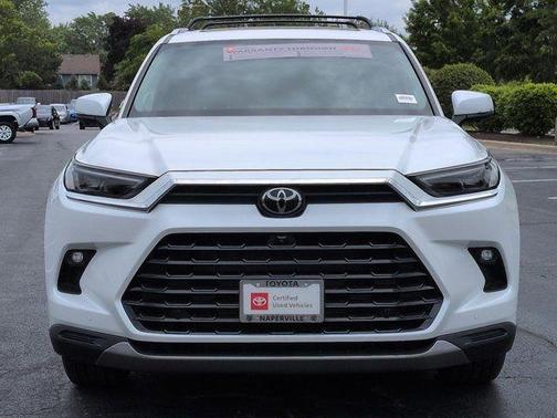 Wind Chill Pearl 2025 Toyota Grand Highlander Limited
