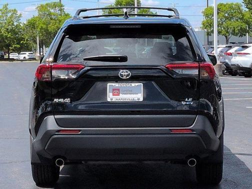 Midnight Black Metallic 2025 Toyota RAV4 Hybrid SE