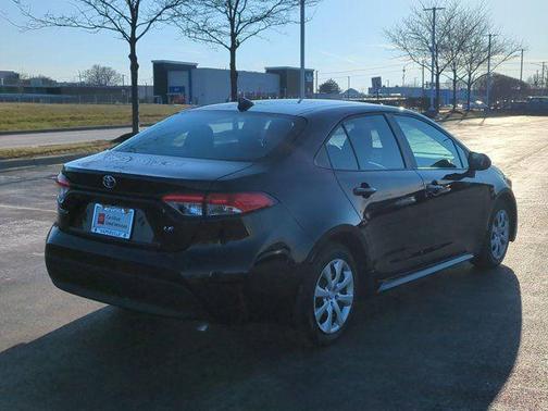 Midnight Black Metallic 2025 Toyota Corolla LE