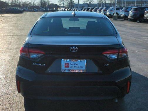 Midnight Black Metallic 2025 Toyota Corolla LE