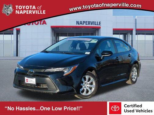 Midnight Black Metallic 2025 Toyota Corolla LE