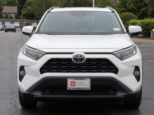 Super White 2020 Toyota RAV4 XLE