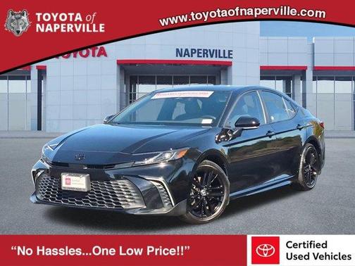 Midnight Black Metallic 2026 Toyota Camry SE