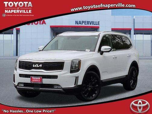 Glacial White Pearl 2022 Kia Telluride SX