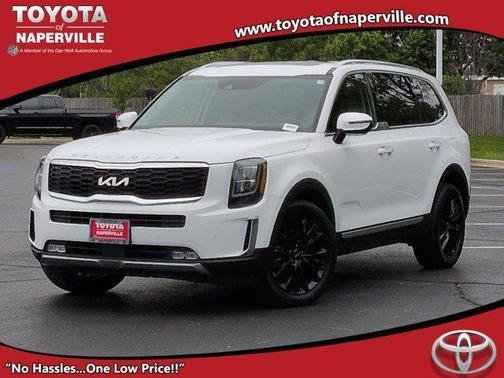 Glacial White Pearl 2022 Kia Telluride SX