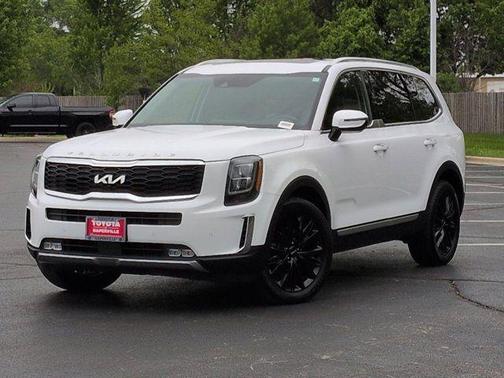 Glacial White Pearl 2022 Kia Telluride SX